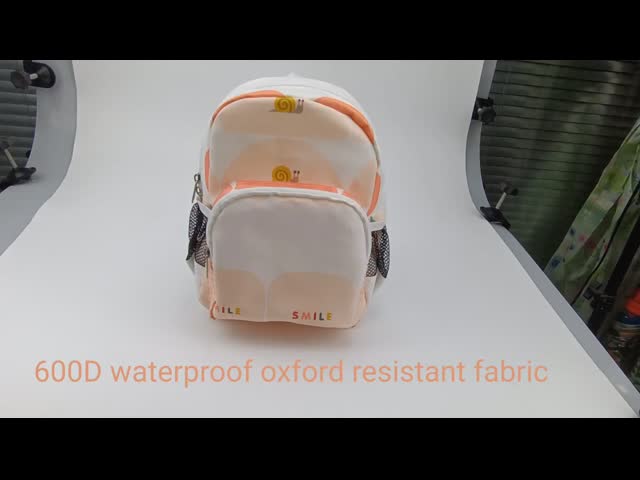防水 600D ポリエステル バックパック 子供向け カスタマイズ デザイン 学校 バッグ