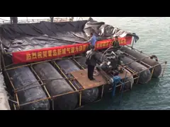 00,8 м 3,5 м Диаметр дальности спасательный резиновый подушка спасательный понтон для морского спасательного video