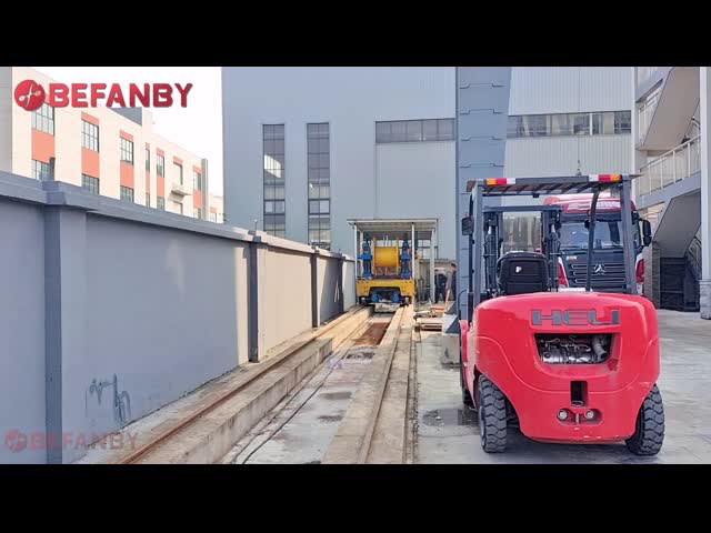 20 Tons Load Capacity Cable Reel Powered Railway Transport Cart for Mold Plant Needs video