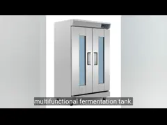 Коммерческая термоизоляционная ферментационная коробка пекарня автоматический паровой вагон video