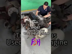 4 Cylinder Hyundai D4DBT Used Diesel Engine With Turbocharger