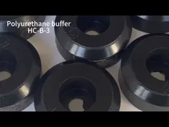 Последние товарные пункты Части подъемника Бампер ПУР Баффер Лифт Полиуретановый Баффер video