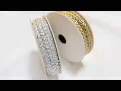 Золото-серебряная полиэстерная веревка с плетением 5 мм 3 нитей video