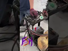 FSH Турбонаддувный 4KH1T Подержанные двигатели Isuzu грузовиков Дизельный тип video