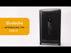 Тихий эффективный тяжелый бумажный фрезер 18 листов перекрестный фрезер video