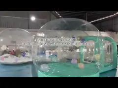 High Quality Commercial Balloon Inflatable Bubble House Tent with Bouncing Bottom for Patty