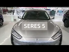 Black Electric Hybrid SUV Integrated Body Structure DFSK Seres 5 EVR New Energy All Electric Suv