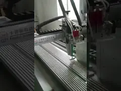 LED Lights Enhanced 2 Component Pu Spraying Machine for Honeycomb Panel Gluing System