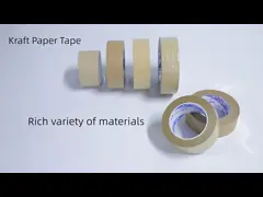 Eco Friendly Self Adhesive Kraft Paper Tape With Water Activated Single Sided Adhesive