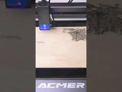 Промышленный лазерный резач с ЧПУ высокой скорости 33 Вт для профессиональных результатов video