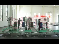 200L IBC полностью автоматическая многофункциональная производственная линия для открытия, заполнения и закрывания video