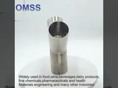 Метрические санитарные фитинги 316l Пищевые нержавеющая сталь трубные фитинги Y типа Tee трубные фитинги video