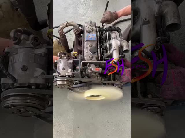 4*2 Ручной Isuzu 4JG2 2.5 Водоохлаждаемый для бытового дизельного двигателя для экскаватора погрузчика видео