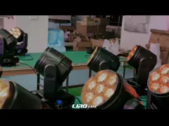 7x40W Rgbw 4In1 Led Zoom Умывающийся глаз Диско-сцена Умывающийся глаз Диско-сцена video