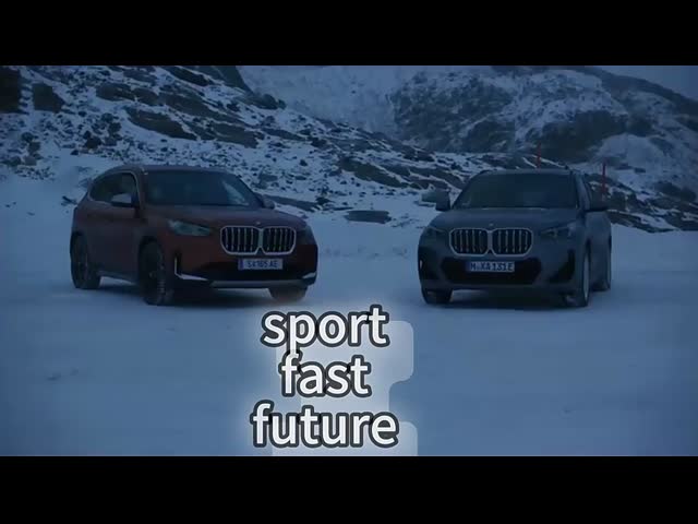 BMW ix1 Sport 2023 Новое энергетическое транспортное средство для BMW ix1 Электромобиль для BMW видео