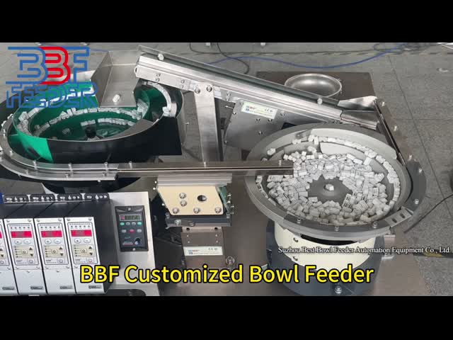 2000W Dual Vibratory Bowl Feeder Eletromagnético Vibrating Feeder
