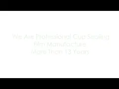 Kemasan Minuman Film Pemanas Tebal Fleksibel Gravure Printing Plastic Film Roll