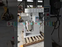 Stir Ball Mill for Sale Custom Vacuum Grinder Mill 20L Electric Lifting With Customized Jar Liner