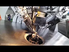 0.3 - 2.5mm Wire Forming Multifunction CNC Spring Making Machine With Servo Motor