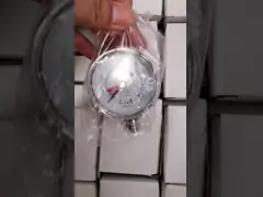 فشار سنج تجاری تنظیم کننده فشار استفاده از گاز طبیعی 50mm مانومتر تامین کننده CO2 فشار سنج