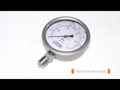 60mm فشار سنج لوله بوردون بدون روغن فشار سنج اکسیژن