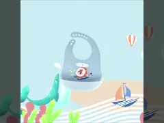 Розовые цвета для новорожденных Силиконовый пирог с карманным настройкой Размер 3,5 * 30,6 * 20,8 см и вес 81 грамм video