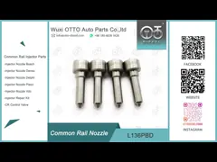 L136PBD Delphi Common Rail Nozzle For Injectors R02501Z / EJBR03001D / 00403Z