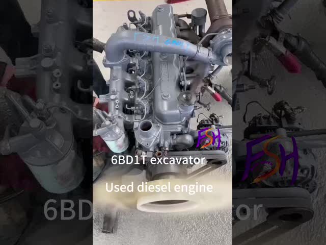 イスズウ 6BD1T エグババター用エンジン ターボトランスミッション付きディーゼル