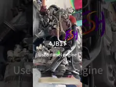 2.5L OEM Isuzu 4JB1T NKR Isuzu Дизельный двигатель Подходит для грузовиков и сельскохозяйственных транспортных средств video