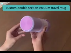 custom double section mug