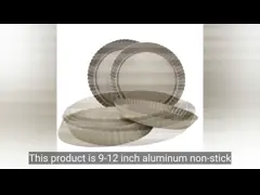 Прочная алюминиевая пирожная кастрюля Круглые пирожные кастрюли для блюда с пирогом Le Creuset video