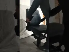 360 вращения простой тип статического сиденья портал крена сиденье с регулировкой высоты video