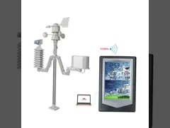Home Outdoor Wireless Weather Station With Color Display And Temperature Forecast