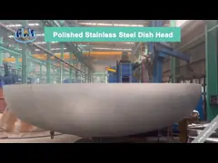 Diameter 89-1000mm Stainless Steel Dish Head For Storage Tanks Vacuum Chambers