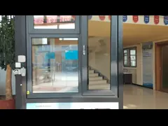 Простой дизайн Алюминиевые окна с тремя стеклами video