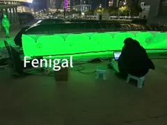 фильм куба 2400W Artemis освещая приведенное воздушным шаром освещение студии ТВ набора света студии video