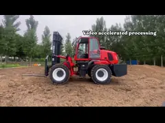 Rough Terrian/off-road Gabelstapler 5 Tonnen Index Achsenstütze EPA4, EuroV