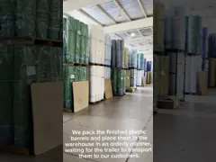 Résistant aux produits chimiques, empilable 1 à 25 litres, seau en plastique avec couvercle