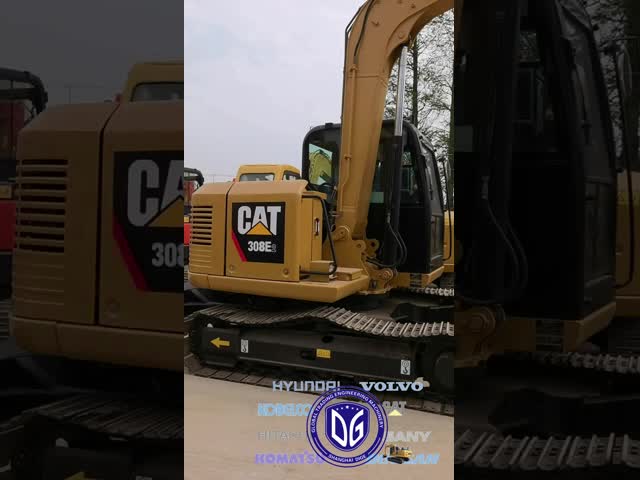 308E2 Used Caterpillar 8 Ton Excavator With Smooth Hydraulic Response