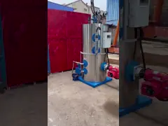 700kg Vertical Small Fuel Gas Evaporator Covers A Small Area For The Food Industry