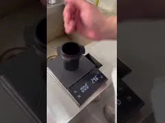 Коммерчески мотор AC механизма настройки радиопеленгатора 1400RMP заусенца машины эспрессо T64 video