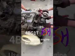 136hp 4 Cylinder Diesel Engine Isuzu 4BG1T Car Engine Parts