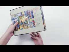 Настраиваемая головоломка Игровые карты Xmas Тема video