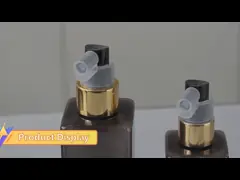 24мм 24/410 Зелёный пластиковый длинный соприкосновение оральный носовой спрей насос голова с половиной крышки video