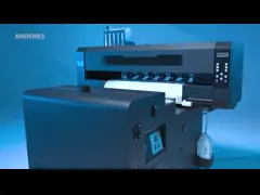 China 60cm A1 Uv Roll To Roll Printer DTF Sticker Printer With I3200 Print Head And Laminator AB Film supplier