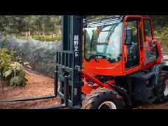 Rough Terrian/off-road Gabelstapler mit 3,5 Tonnen kurzer Achsstütze EPA4, EuroV