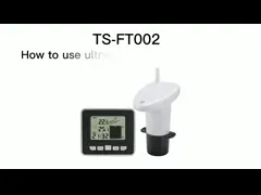 Multifunctional Ultrasonic Liquid Level Meter Water Tank High And Low Value Alarm Function