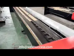 4x4 измеряет трубу башни ветра соединяет швами манипуляторы 4000mm сваривая video