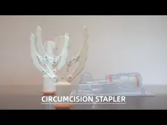 Урология Мужское обрезание Инструменты Передняя кожа Снижение Stapler Фимоз OEM video