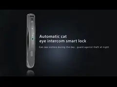 Khóa 3D hoàn toàn tự động Nhận dạng khuôn mặt Khóa thông minh Ánh vân tay Mật khẩu Khóa cửa cho căn hộ